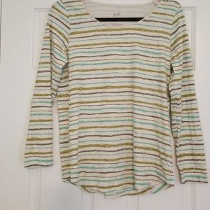 J. Jill Perfect Puma striped shirt